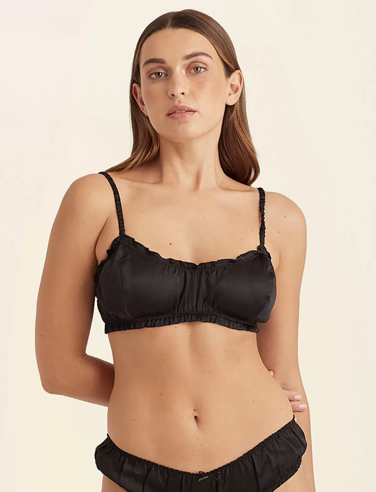 Papinelle Audrey Washable Silk Bralette