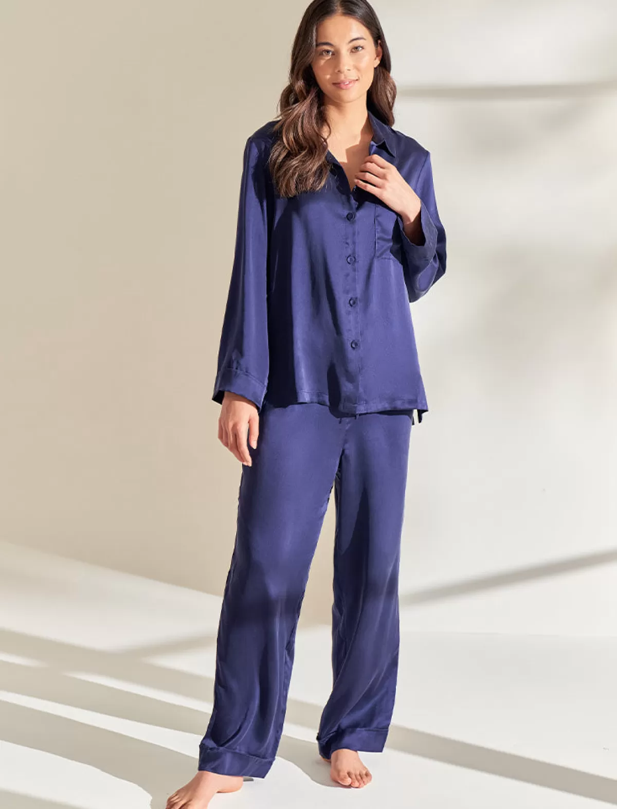 Papinelle Audrey Washable Silk Full Length PJ