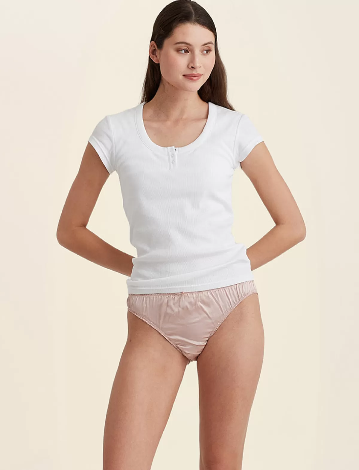 Papinelle Audrey Washable Silk Knicker