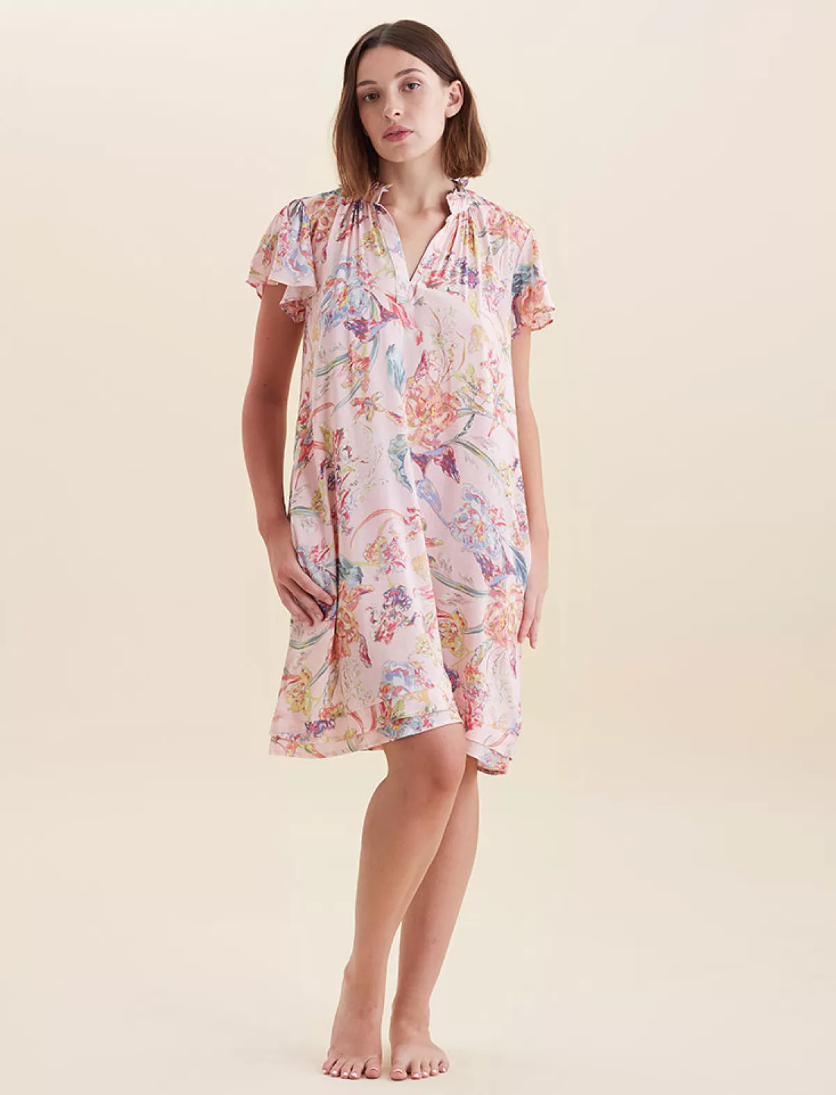 Papinelle Bailey Flutter Sleeve Nightie