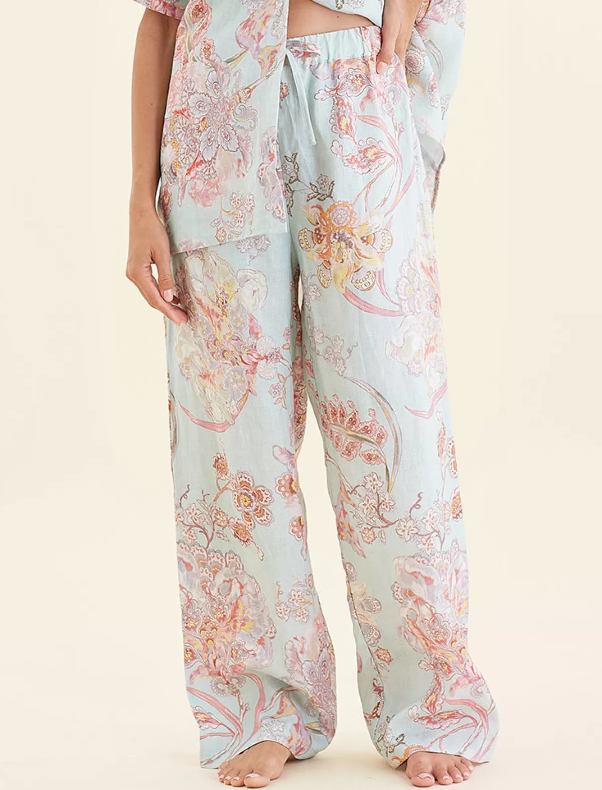 Papinelle Coco Resort Linen Full Length Pant