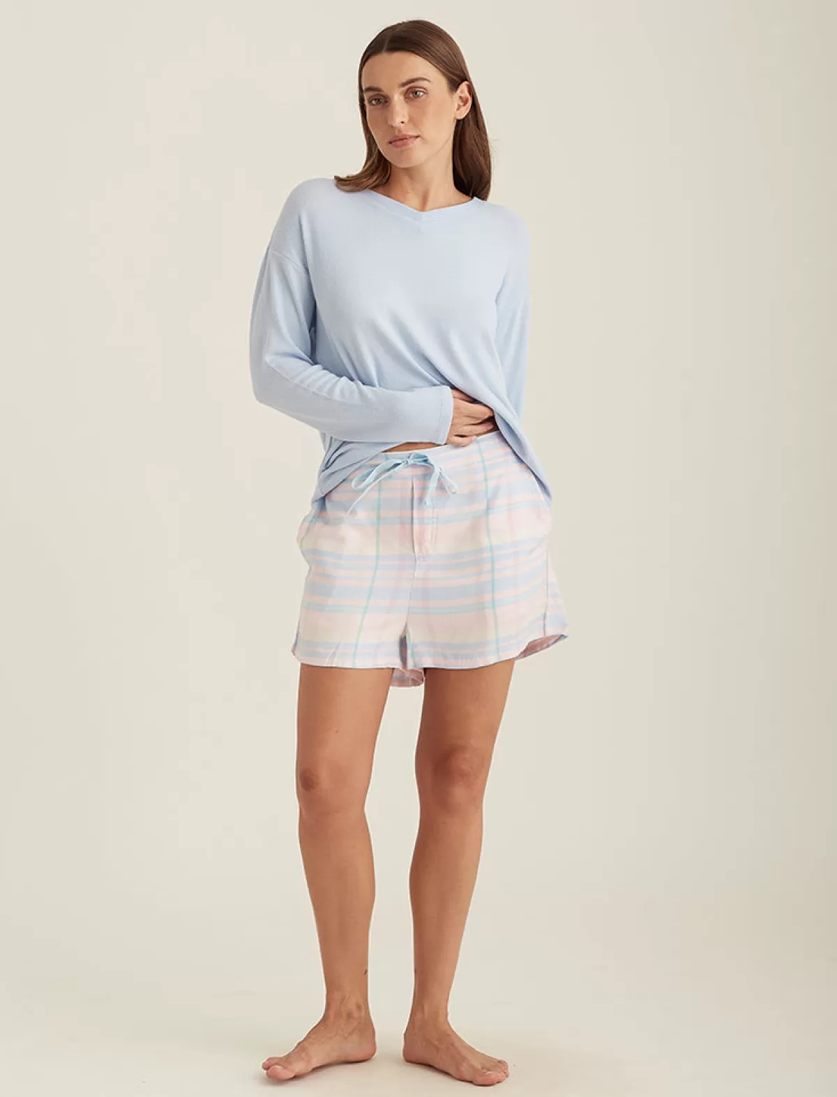 Papinelle Comfy Plaid Boxer Short