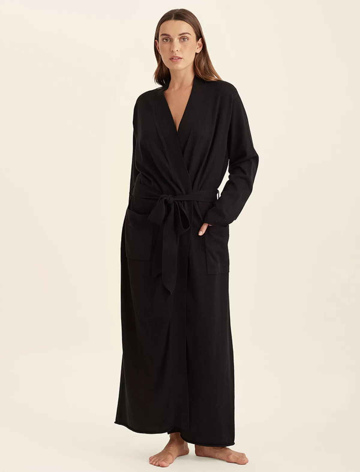 Papinelle Cotton Cashmere Maxi Robe