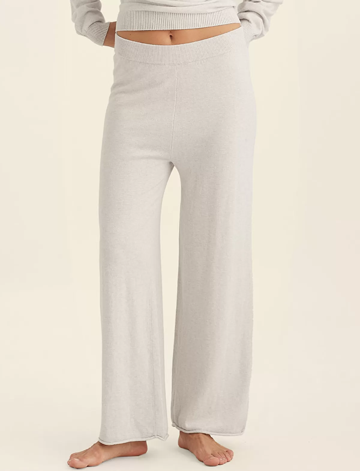 Papinelle Cotton Cashmere Straight Leg Pant