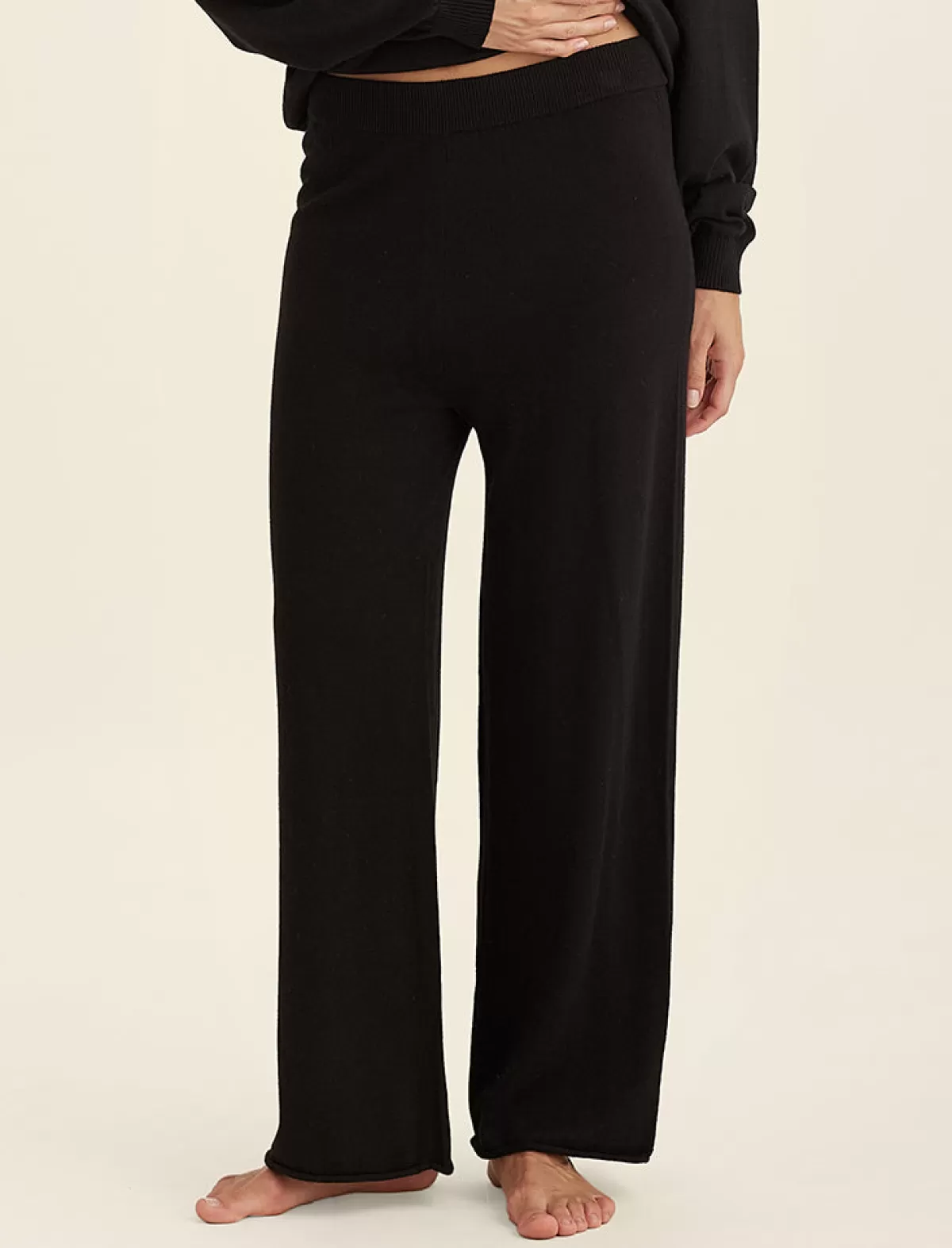 Papinelle Cotton Cashmere Straight Leg Pant