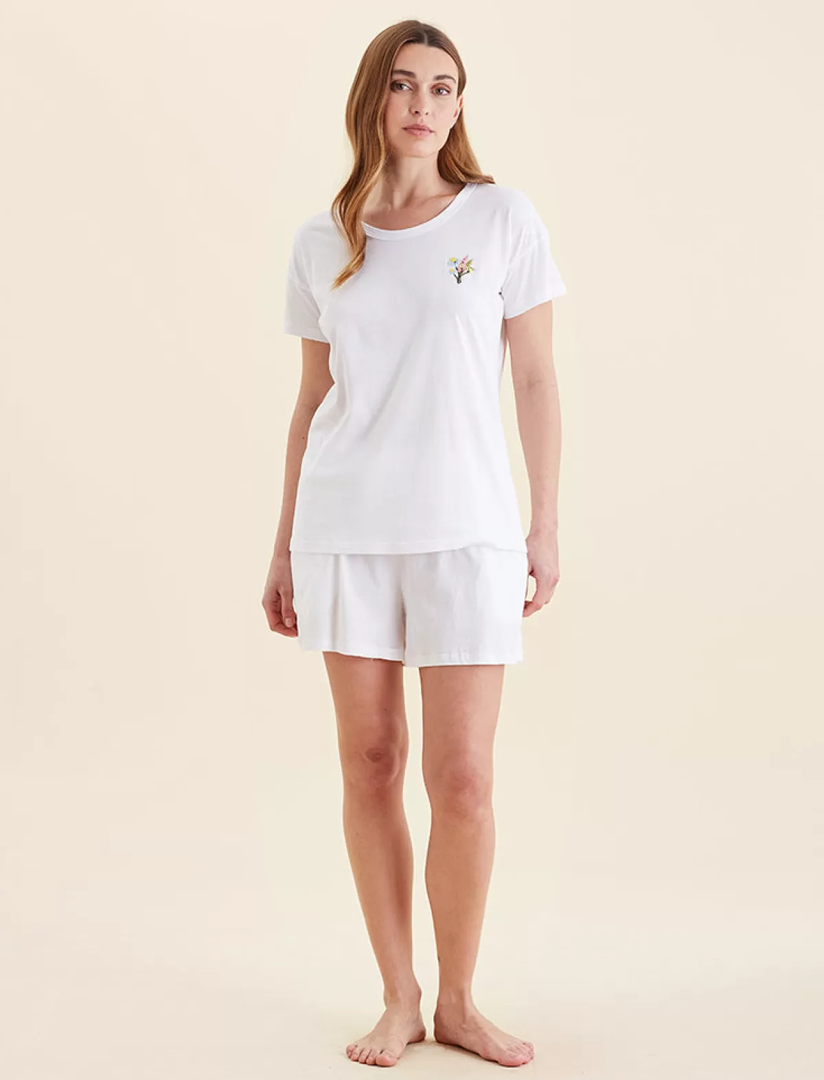 Papinelle Delphine Embroidered Tee