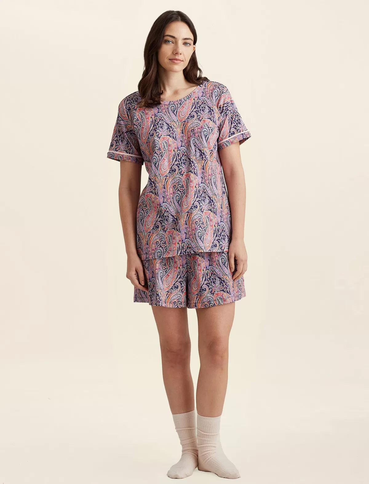 Papinelle Felix & Isabelle Knit Print Tee