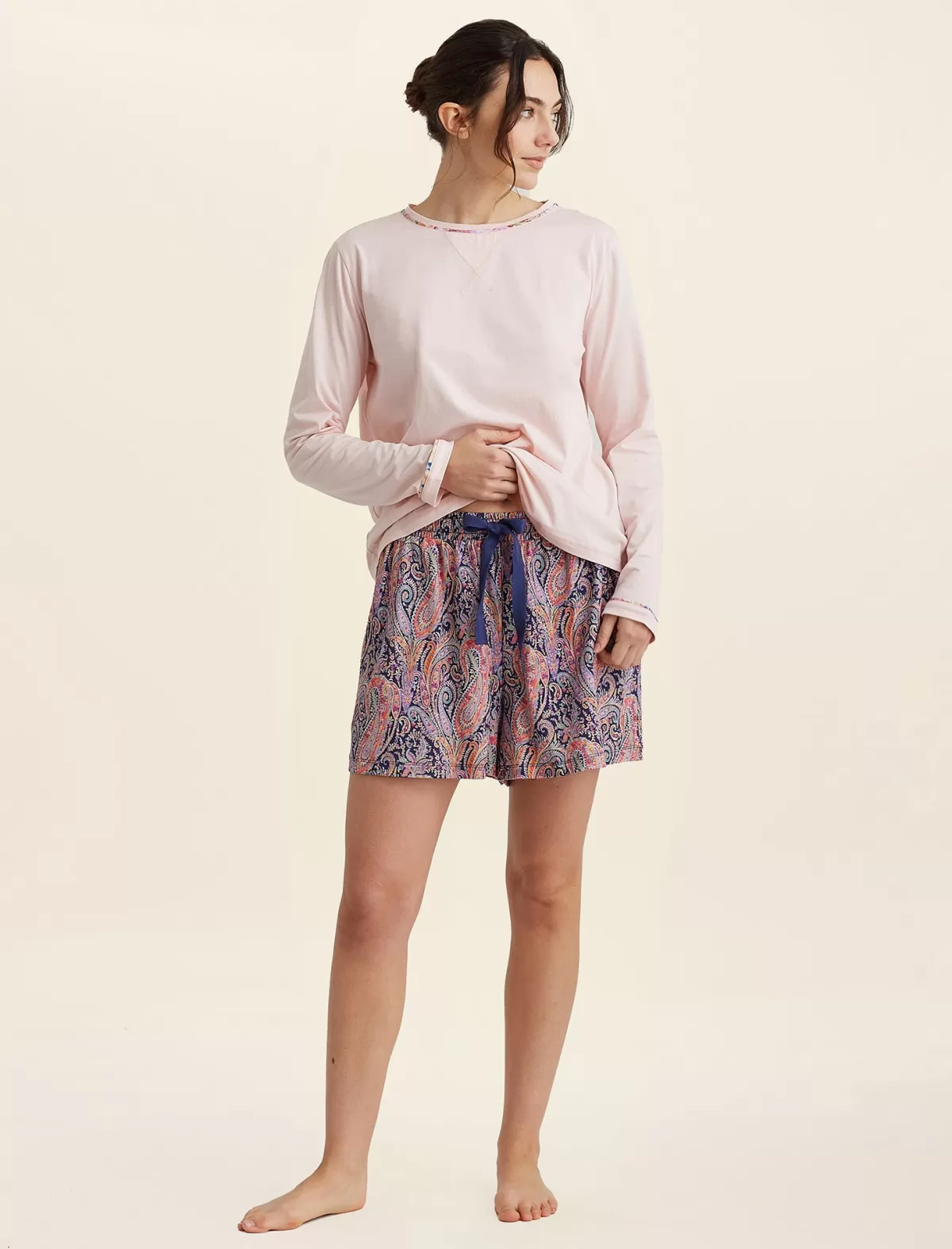 Papinelle Felix & Isabelle Organic Knit Long Sleeve Tee