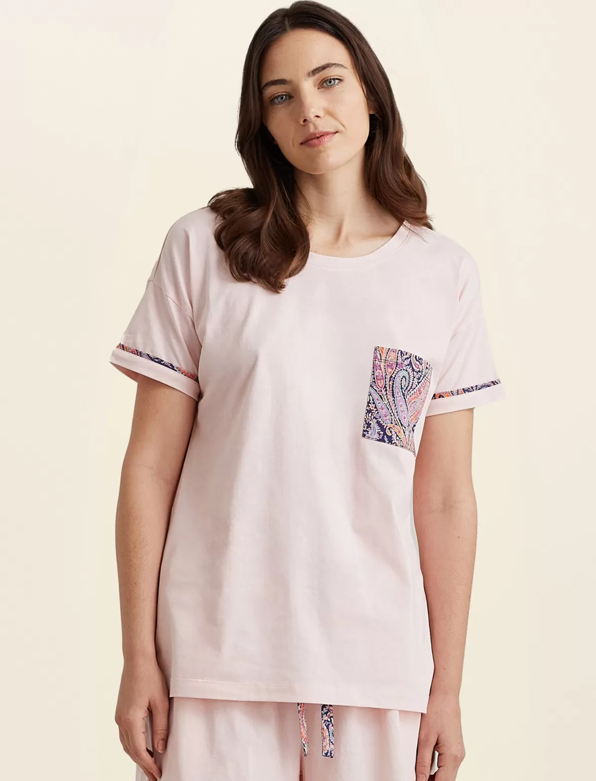 Papinelle Felix & Isabelle Organic Knit Tee