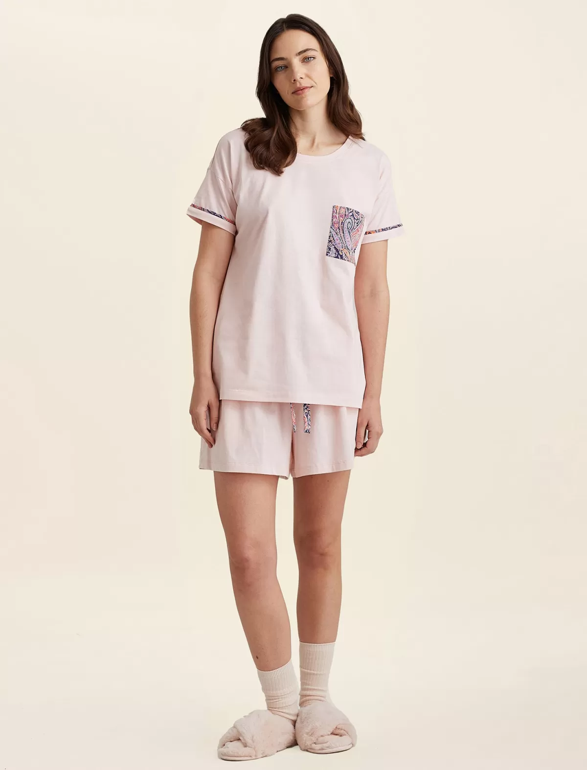 Papinelle Felix & Isabelle Organic Knit Tee