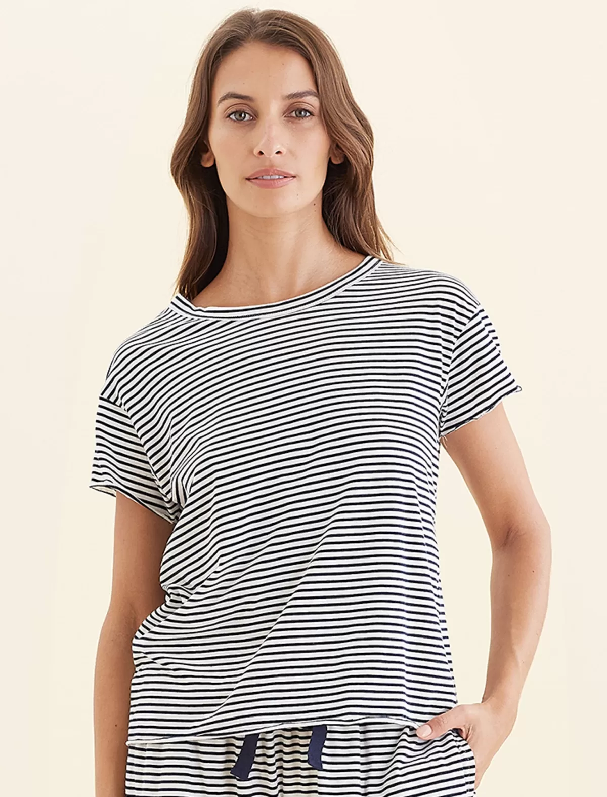 Papinelle Jada Organic Cotton Boxy Tee