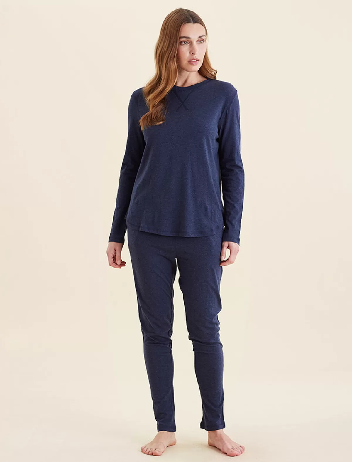 Papinelle Jada Organic Cotton Knit Long Sleeve Tee