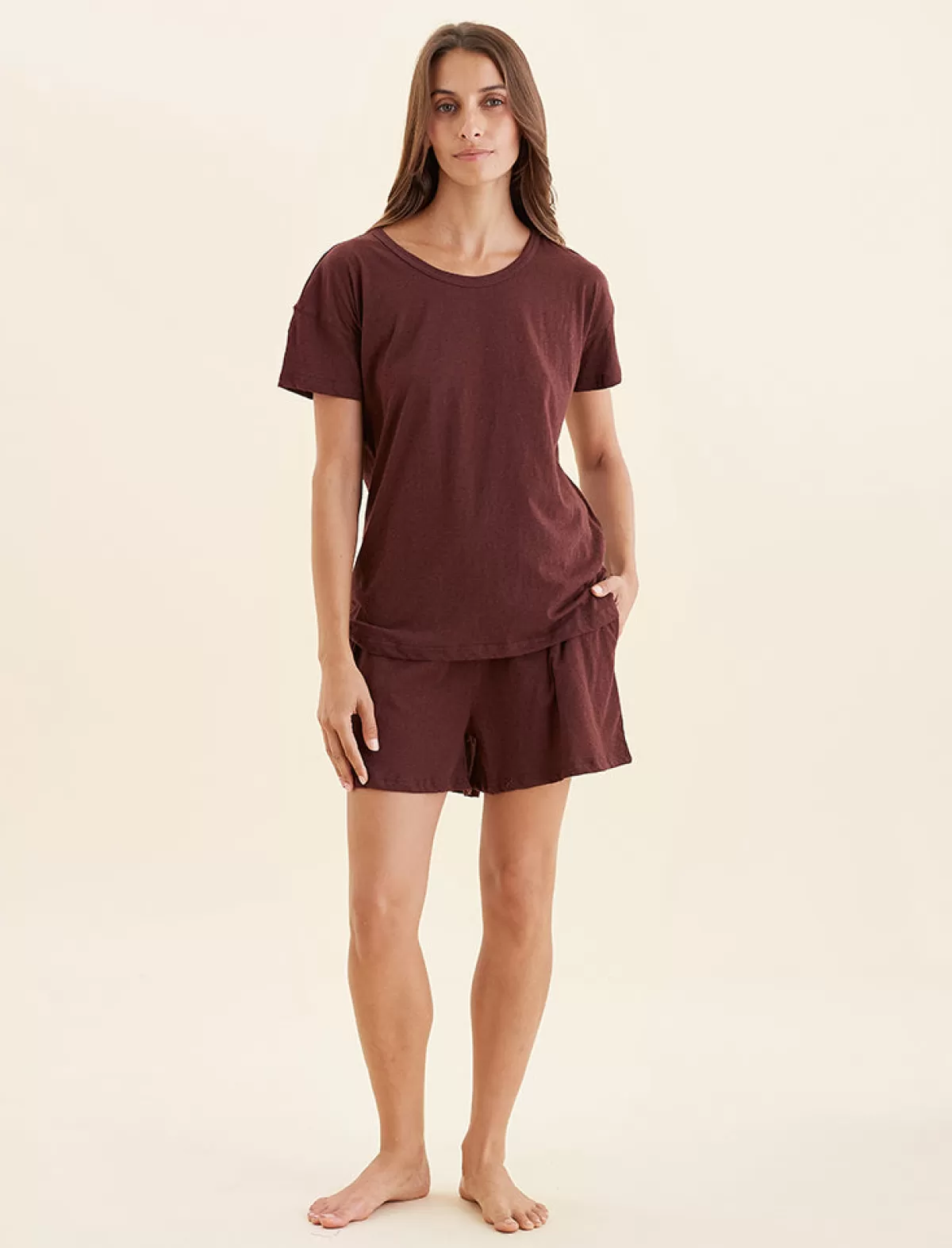 Papinelle Jada Organic Cotton Knit Tee