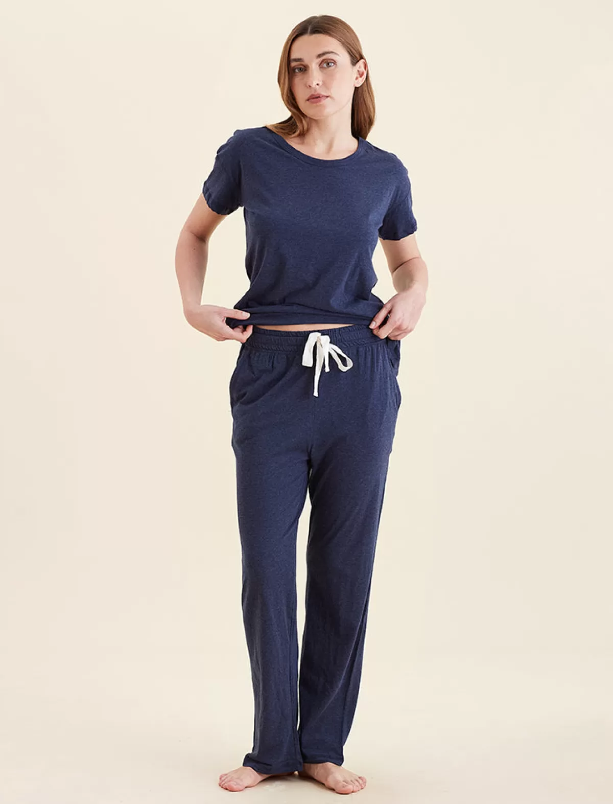 Papinelle Jada Organic Cotton Straight Leg Pant