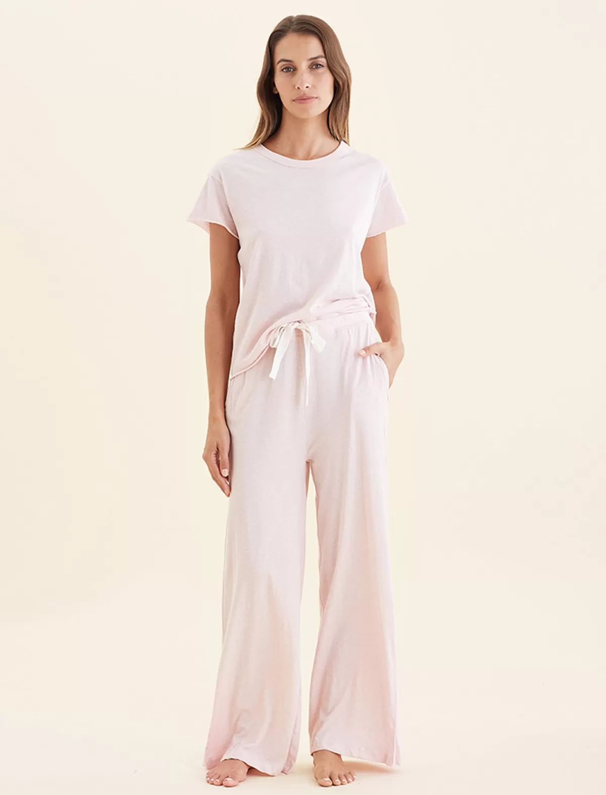 Papinelle Jada Organic Cotton Wide Leg Pant