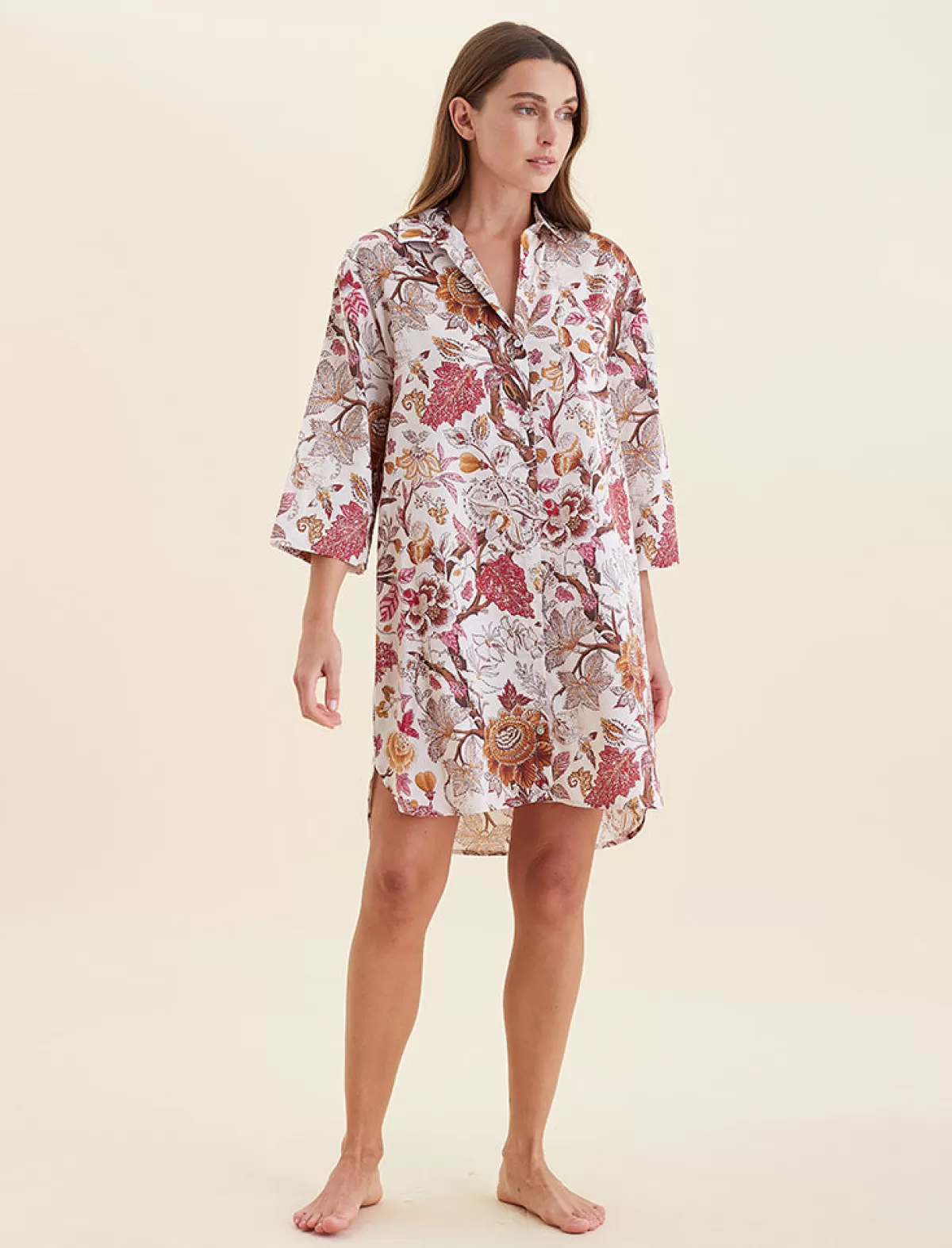 Papinelle Karen Walker Edwardian Floral Nightshirt