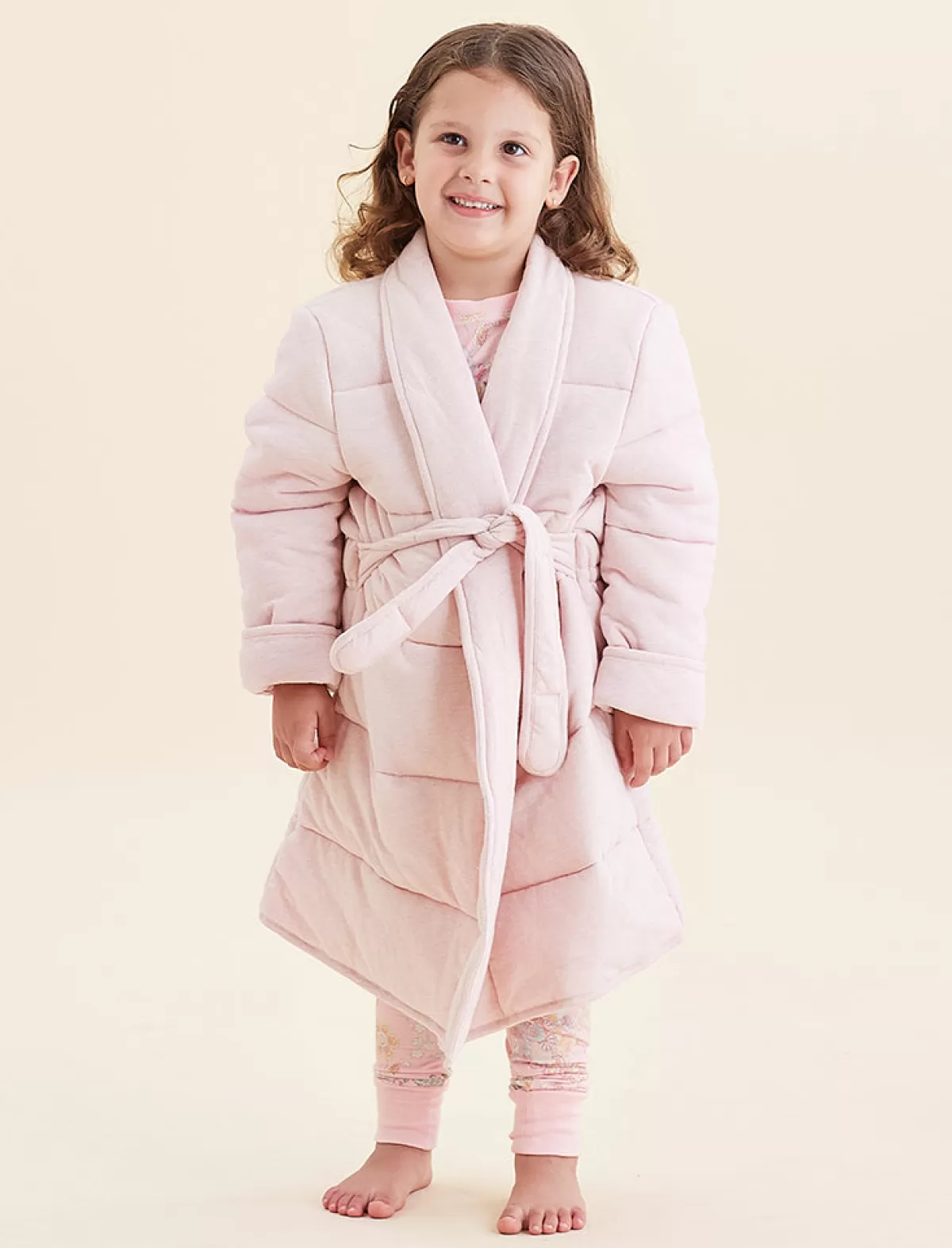 Kids Papinelle Kids Cuddle Puffa Robe