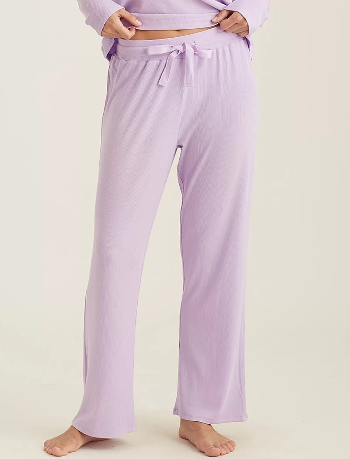 Papinelle Luxe Rib Modal Wide Leg Pant