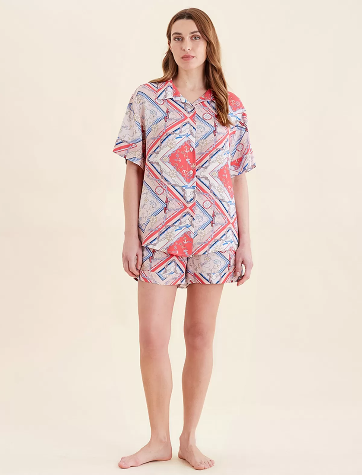 Papinelle Marine Short Sleeve Shirt