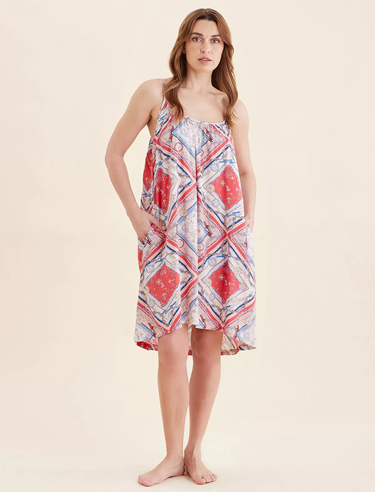 Papinelle Marine Strappy Nightie