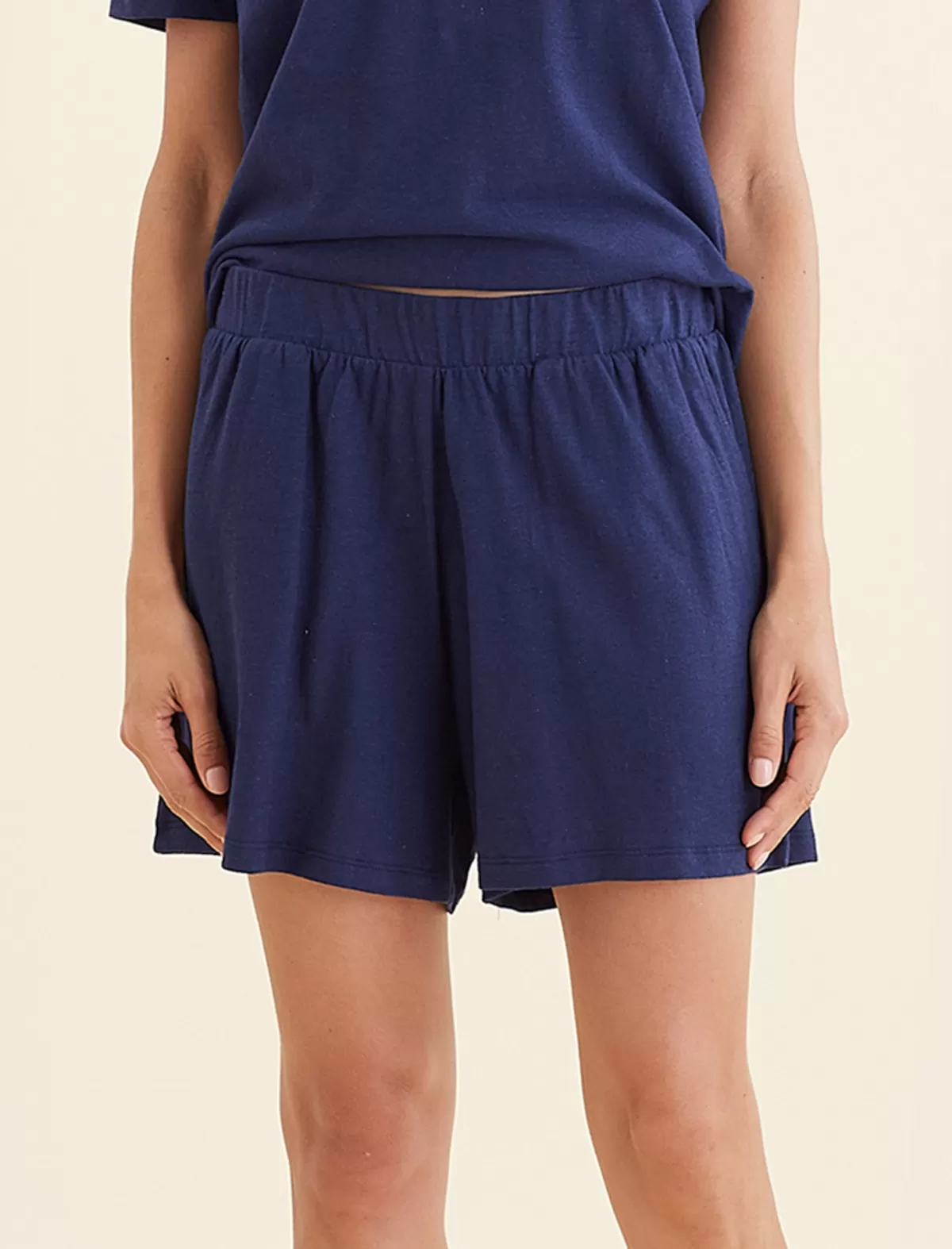 Papinelle Maya Linen Cotton Boxer Short