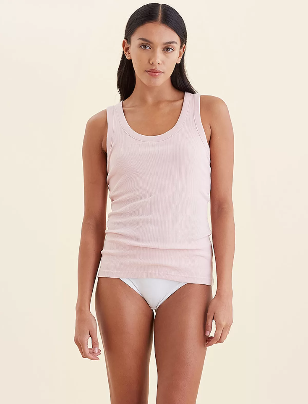 Papinelle Milla Rib Shelf Bra Tank